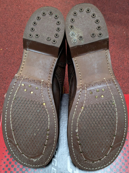 Corcoran Historic Jump Boots Brown 9.5 D (DA10-25Aug30)