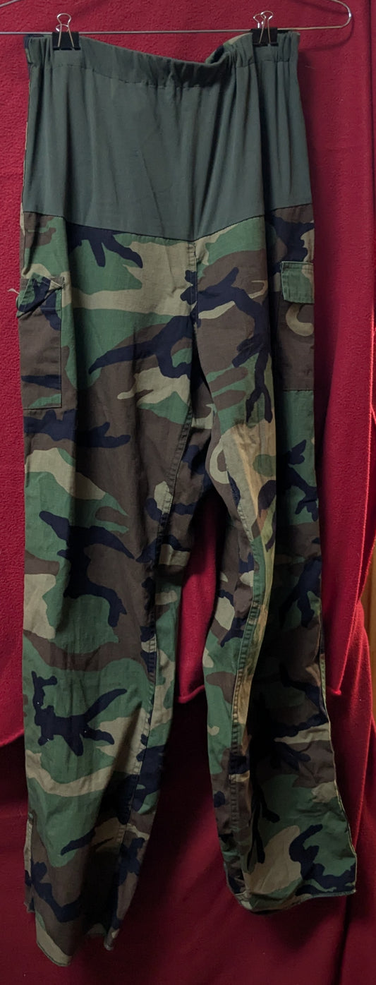 Woodland Camo Maternity Slacks 16L (DB11-25Aug23)