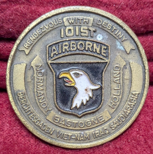 Challenge Coin 101st Airborne Air Assault Excellence (chcc-25APR157)