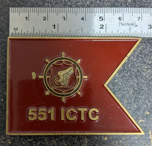 Challenge Coin 551st Inland Cargo Transfer Company ICTC Renegades (CHCC-26May41)