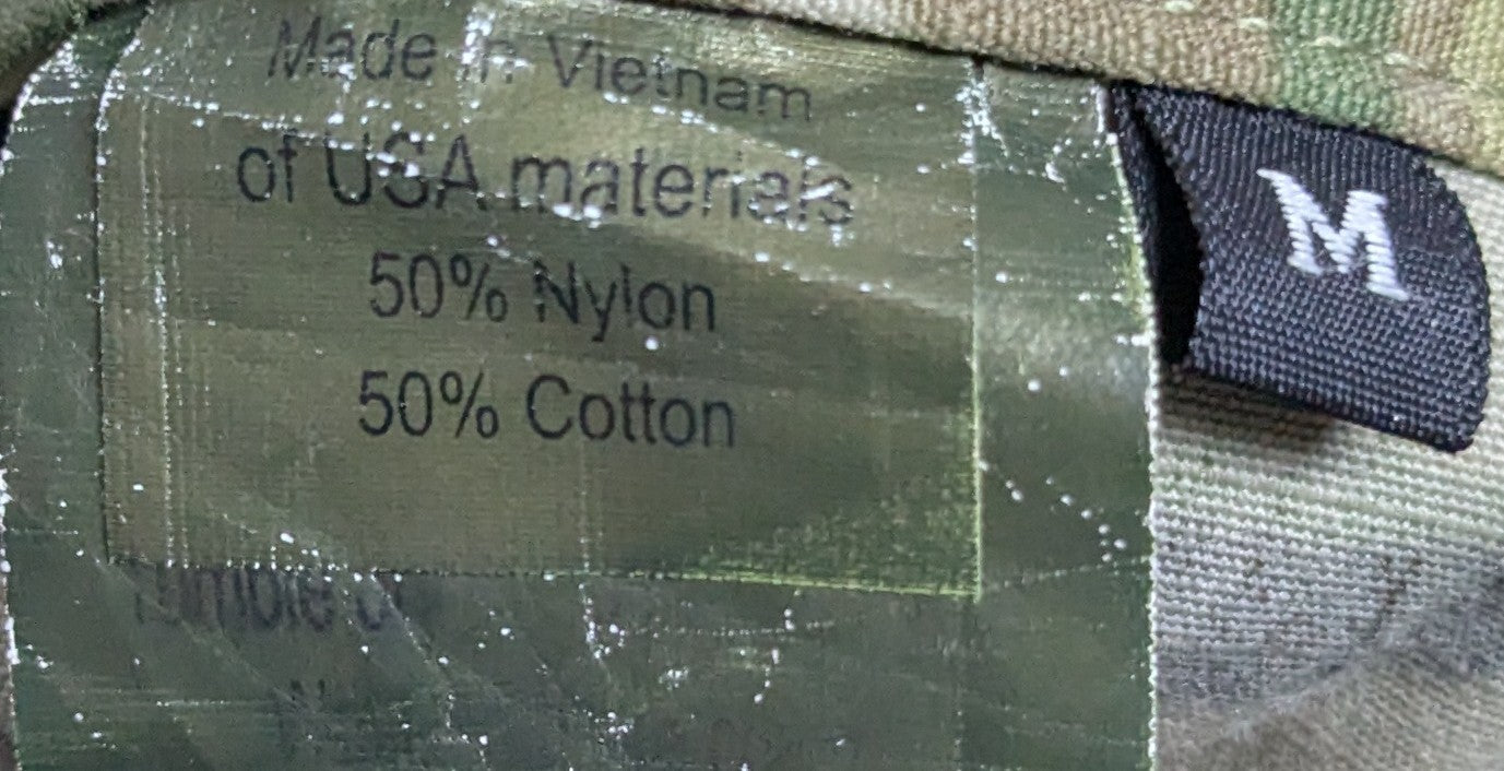 SORD Jacket, Multicam Camo Tactical Military Combat Ripstop M (FA2-26Mar85)