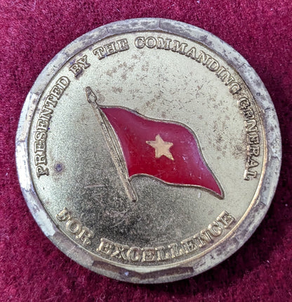 Challenge Coin 5th Signal Command Presented by the Commanding General 1 star (chcc-25May24)