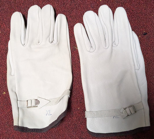 Heavy Duty Leather Gloves, Wildland Fire Fighting White X-Large (FA8-26Apr28)