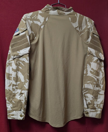 British Army Combat Shirt Mens Large UBAC Hot Weather Desert DP (AB16-25Jul72)
