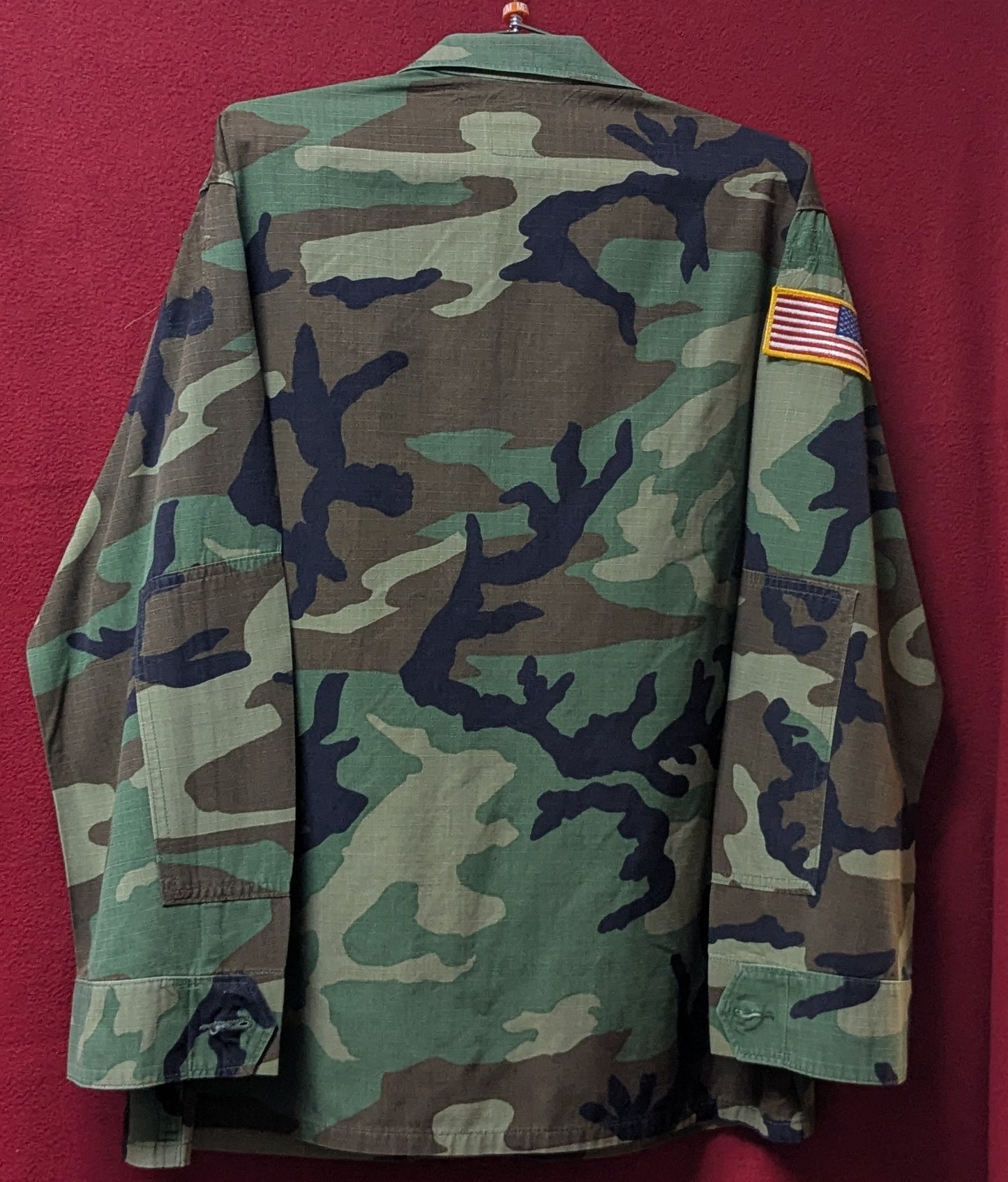 Vintage USGI Woodland Camouflage Pattern BDU Medium Short  (DC5-26Mar49)