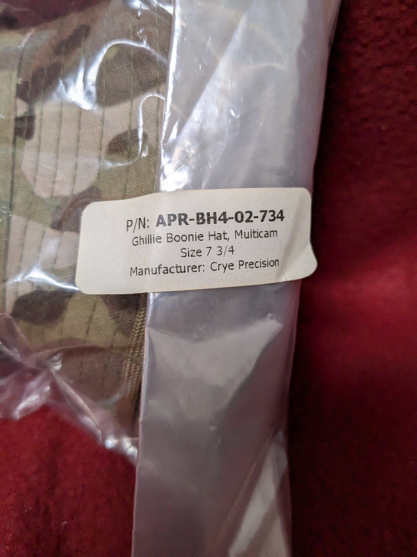 Crye Precision Multicam FR Ghillie Boonie Hat 7 3/4 (da14-25MAR62)