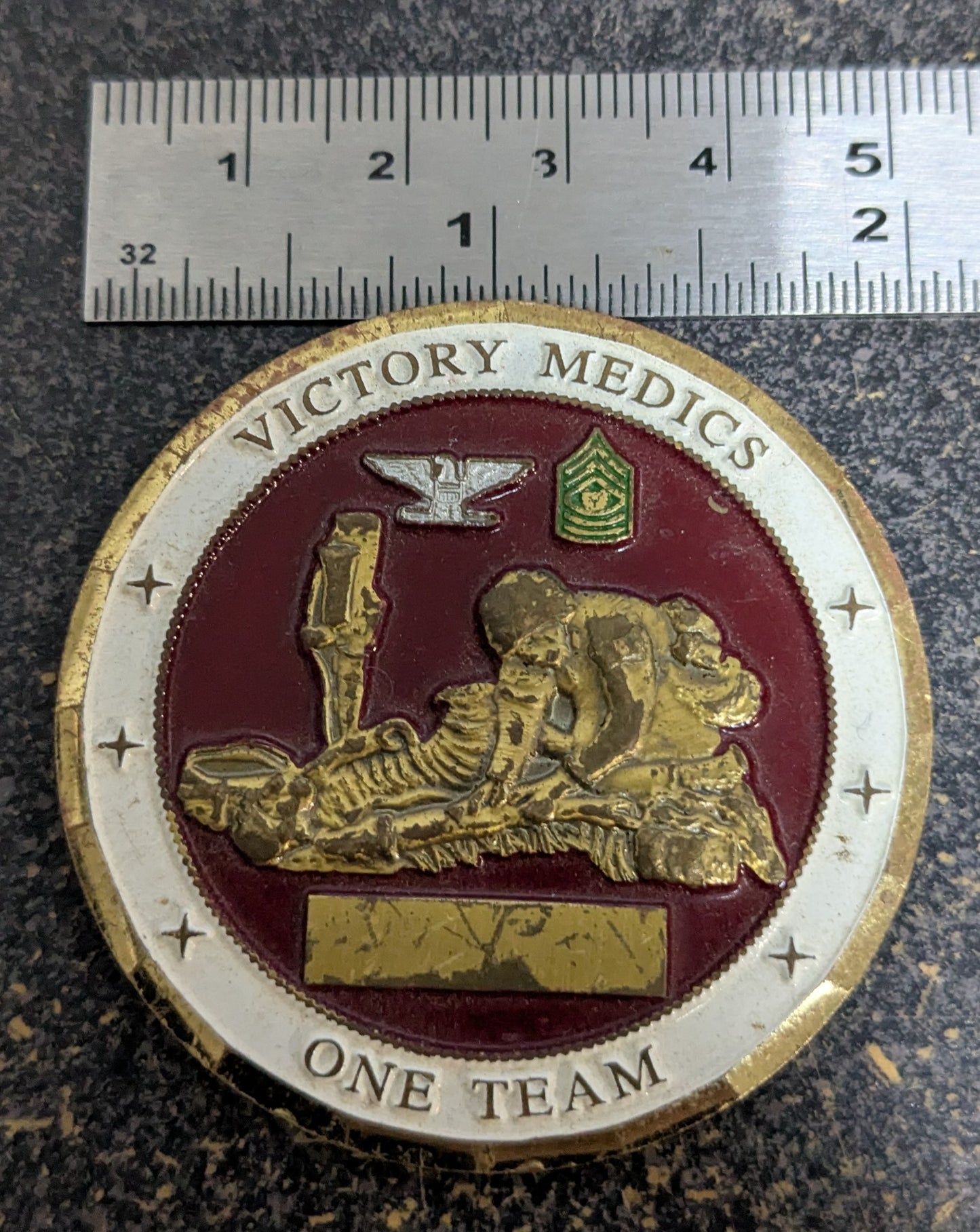 Challenge Coin 30th Medical Brigade US Army V Corps Coin of Excellence (26Jun37)