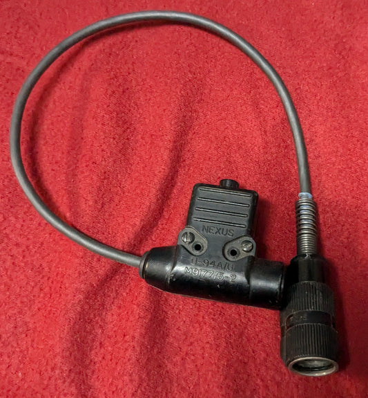 MSA Nexus Push to Talk PTT M9177/5-2 U-94A/U (cb06-25May107)