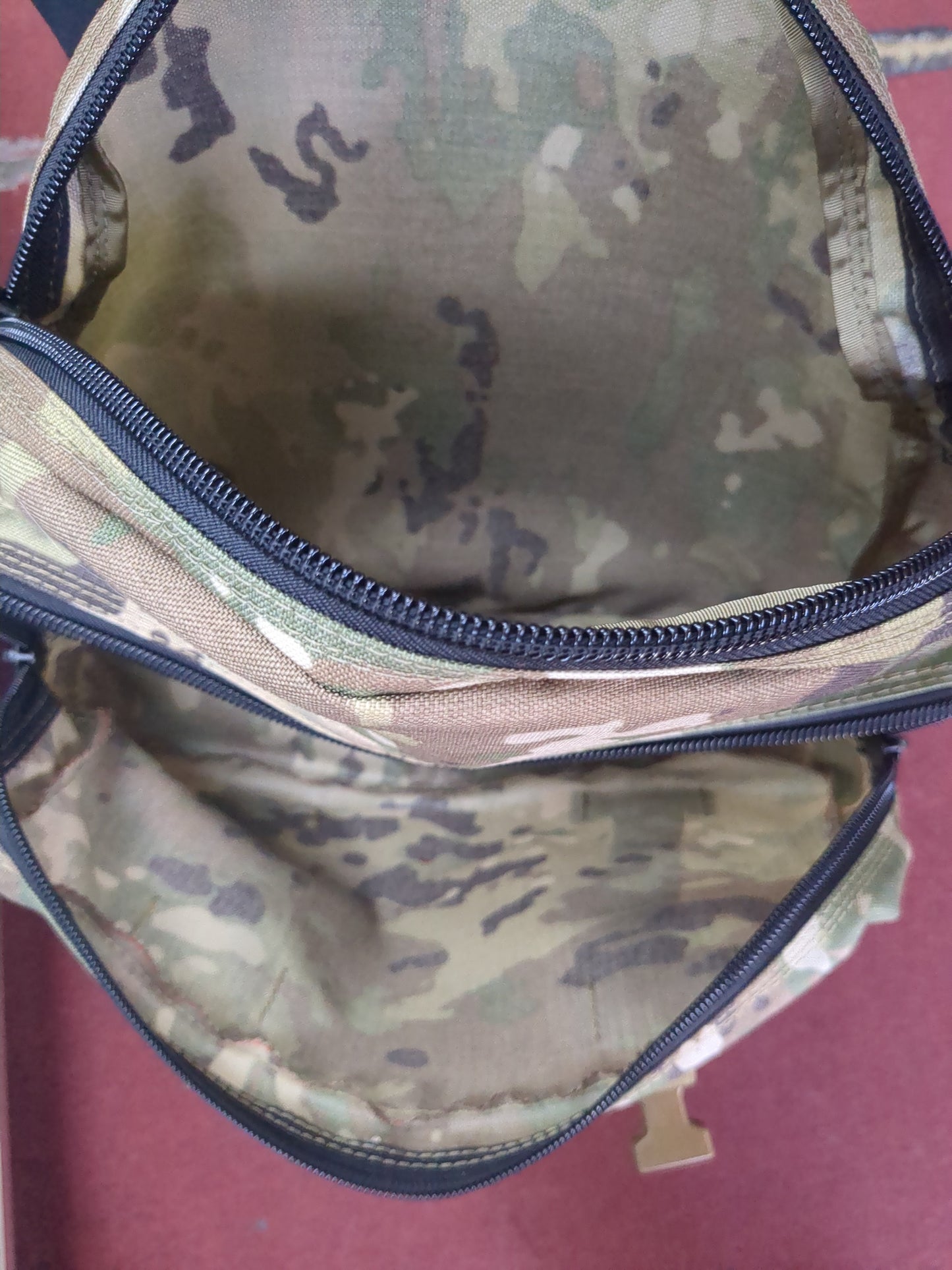 Grille Gibson Custom Ruck -  Built from Scratch - 9 Pocket Zippered Open from Bottom Malice Pack