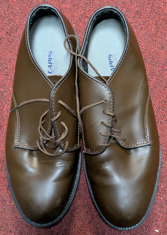 Capps Brown Oxford Dress Shoes Size 9 3E (CA10-25Aug48)