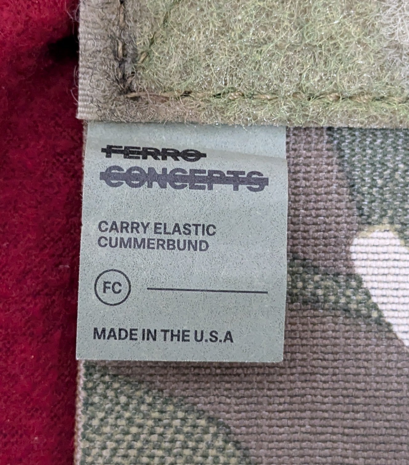 Ferro Concepts CEC Carry Elastic Cummerbund Multicam 8 mag carrier waistband (da14-25MAR24)
