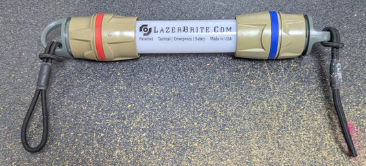 LazerBrite Tactical Lighting System Red/Blue (AA14-26May48)