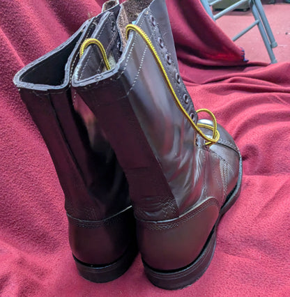 NOS Corcoran Mens 10" Historic Brown Jump Boots Mens 8.5 (fa08-25APR101)