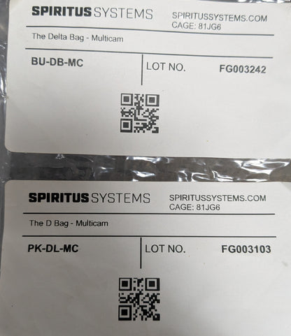 NWT Spiritus Systems the Delta Bag Multi Cam (CB11-25Sep52)