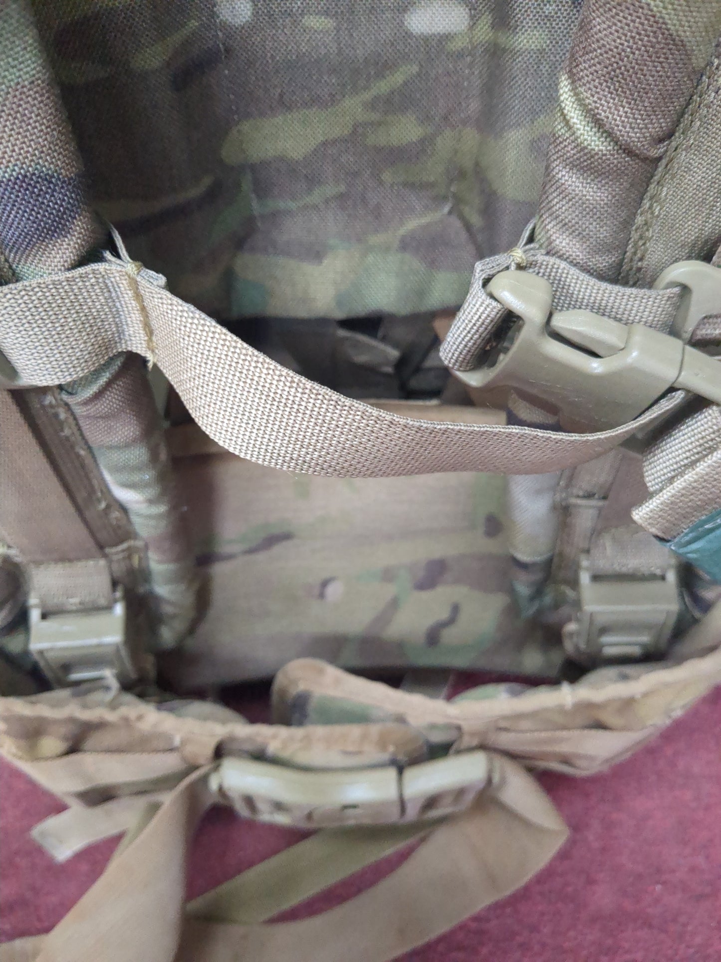 *Delatorre / Derival* MAIL-IN -  Post "Ranger Ready" OCP Large Molle II Ruck w/ The Gibson Configuration w/ Name Tape & Cat Eyes