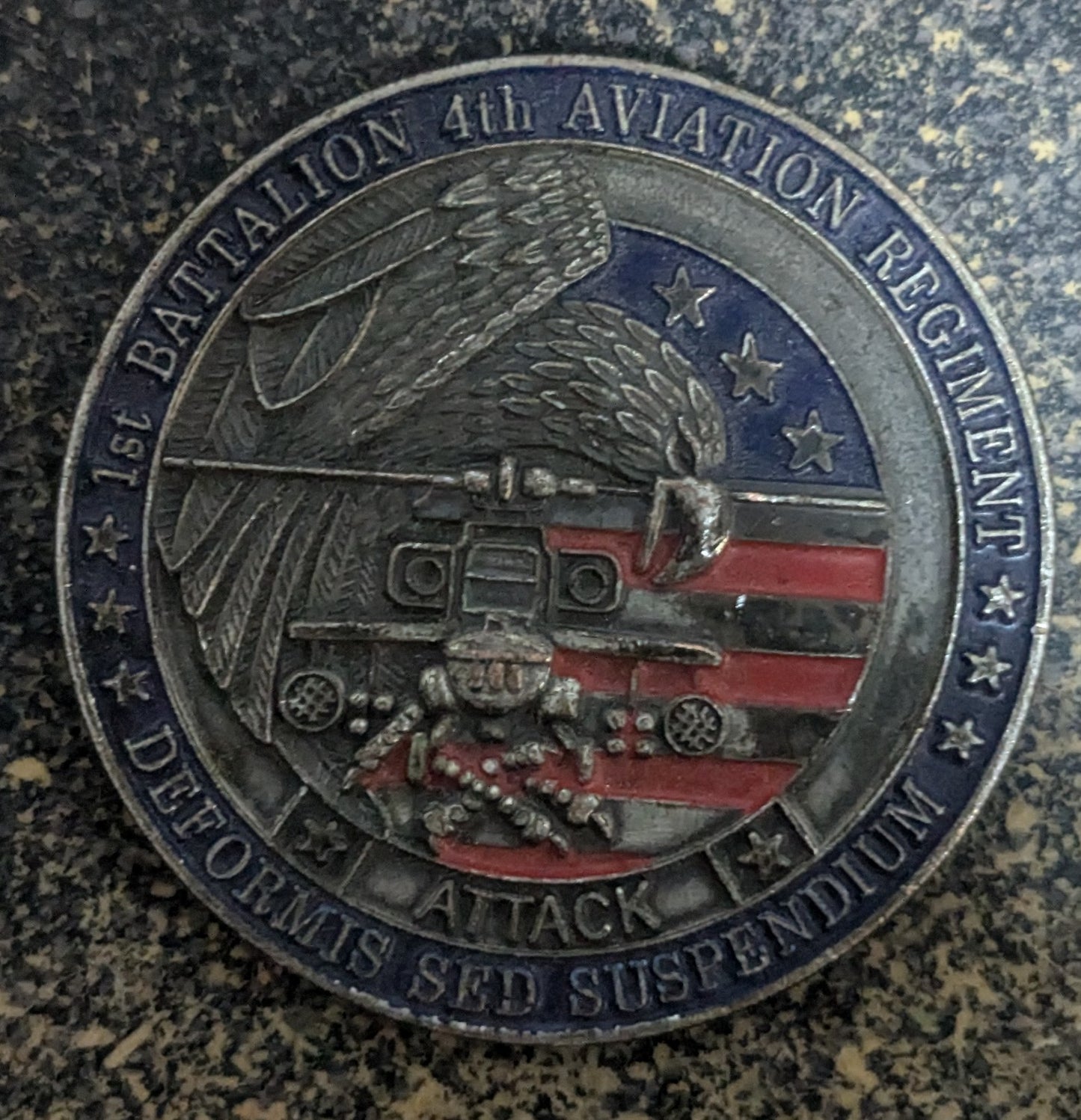 Challenge Coin 1st Battalion 4th Aviation (CHCC-25Jul23)