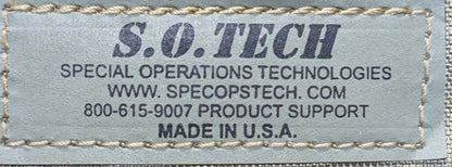 S.O. Tech IFAK Pouch with BLOCS Claw Padded Thigh RIg (DC1-25Oct14)