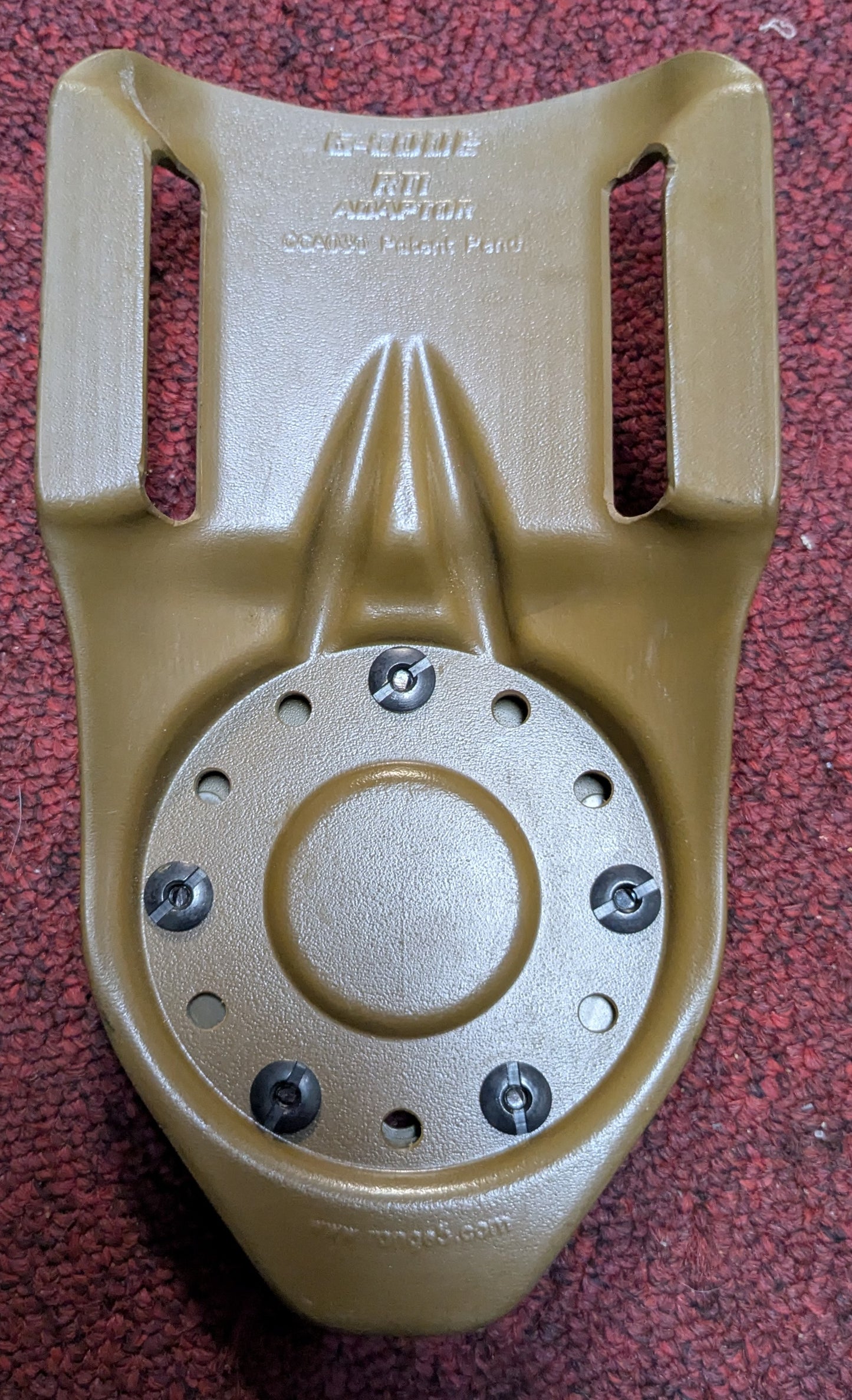 GCA30 RTI Duty Mount Belt Slide Coyote (DC8-25Sep21)