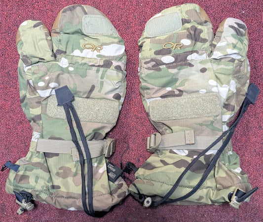 NOS Outdoor Research USGI Outdoor Research Swoop Mitts Multicam Camo Cold Weather Medium (DB6-25Aug41)