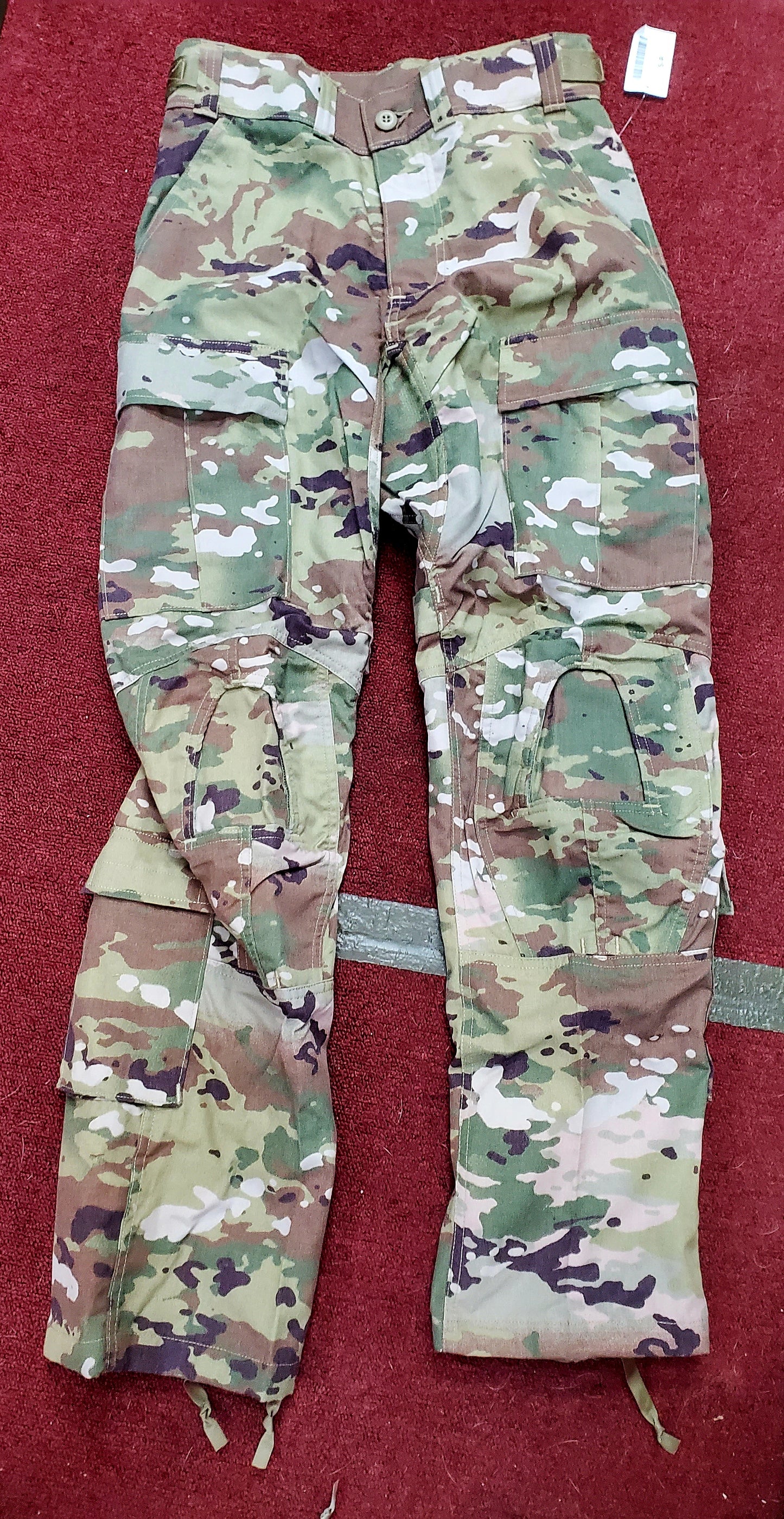 NWT US Army Deployment Medium Regular FRAC Combat Pants w/ knee pad pockets