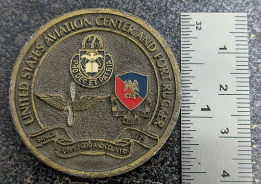 Challenge Coin US Army Aviation Center Chaplain, Fort Rucker Appreciation (CHCC-26May60)