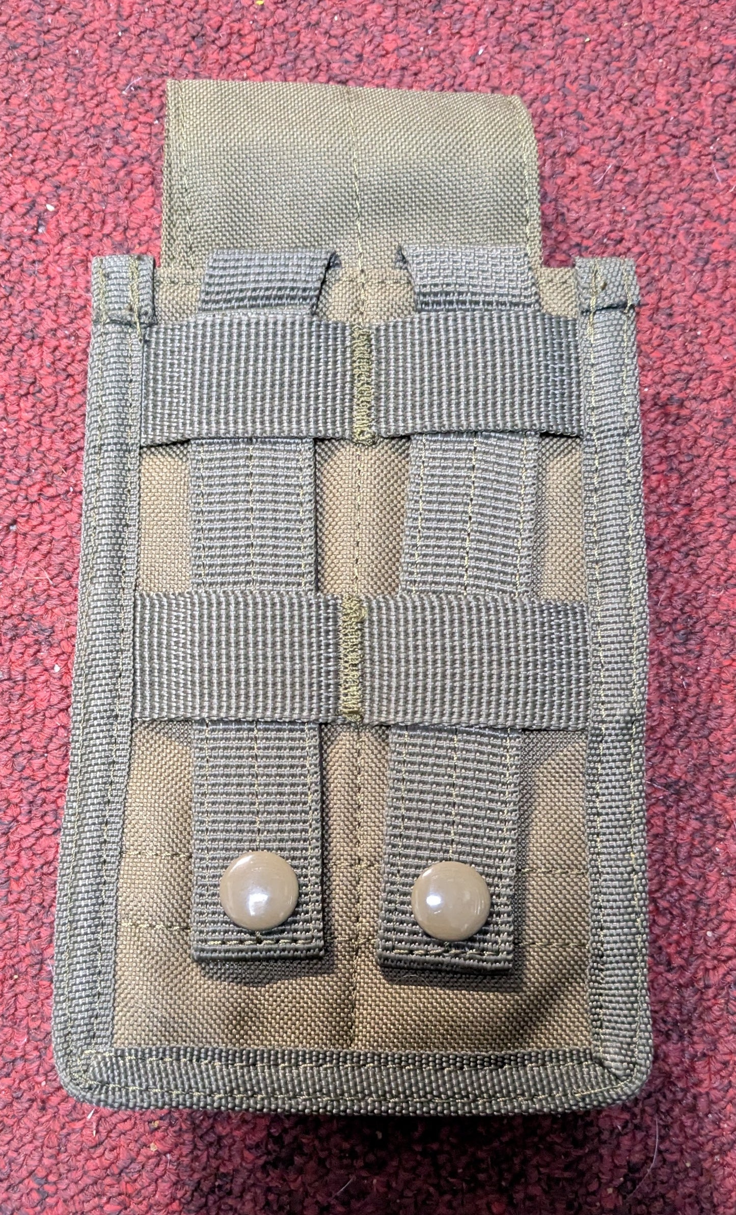 NOS Midway Usa M14 Double Mag Pouch OD Green (CA4-26Apr52)