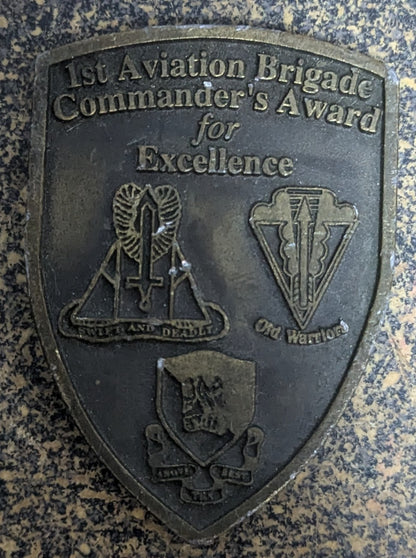 Challenge Coin 1st Aviation Brigade Commander's Award for Excellence (CHCC-25Jul20)