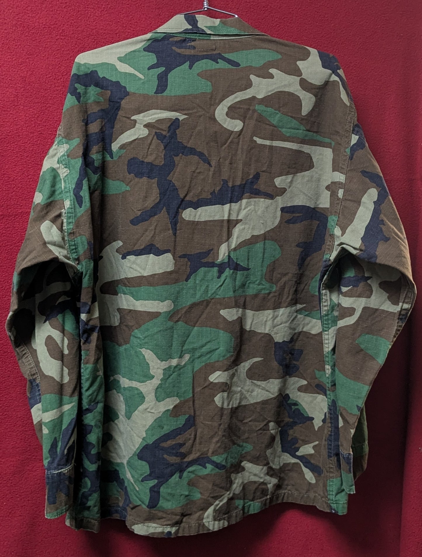 Vintage USGI Woodland BDU Large Long (DC5-26Mar55)