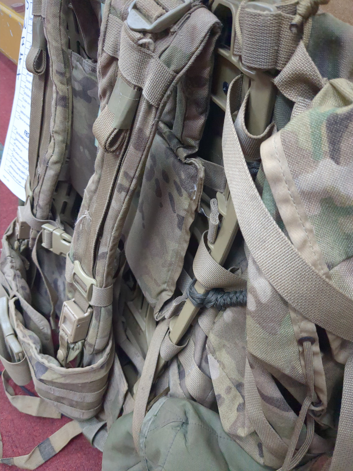 Swift MAIL-IN - v.12 "Ranger Ready" OCP Large Molle II Ruck w/ The Gibson Configuration w/ Name Tape & Cat Eyes (V12 2026-03)