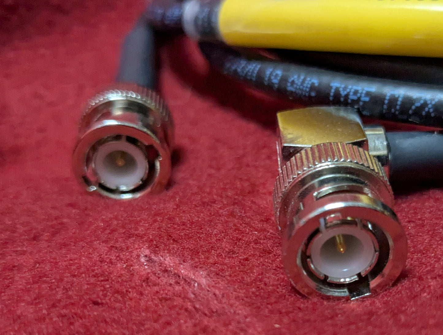 Military Radio Coax Cable CG-8355/VRC 5ft BNC to BNC Jumper Cable 03/08 (26Jun06)