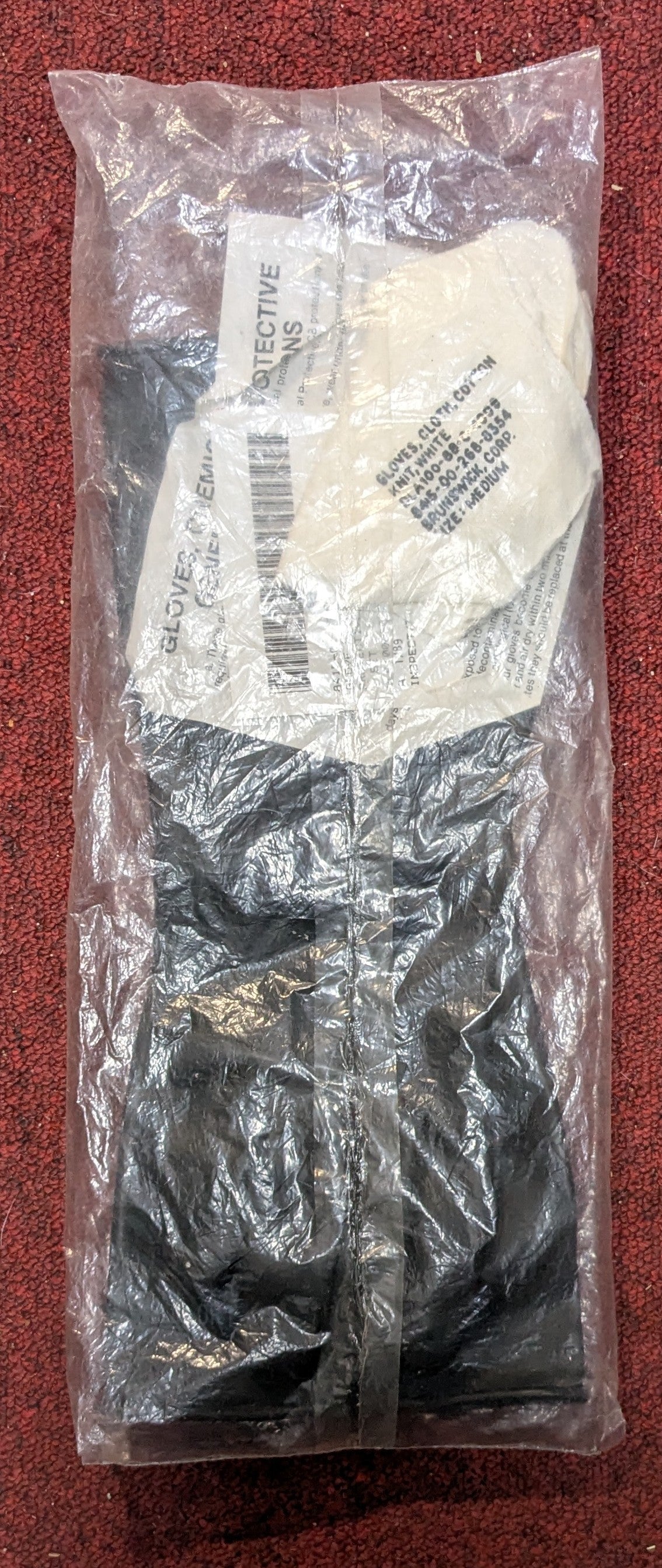 NOS Chemical Gloves Protective Set Type 1 Medium (DC11-26Feb05)