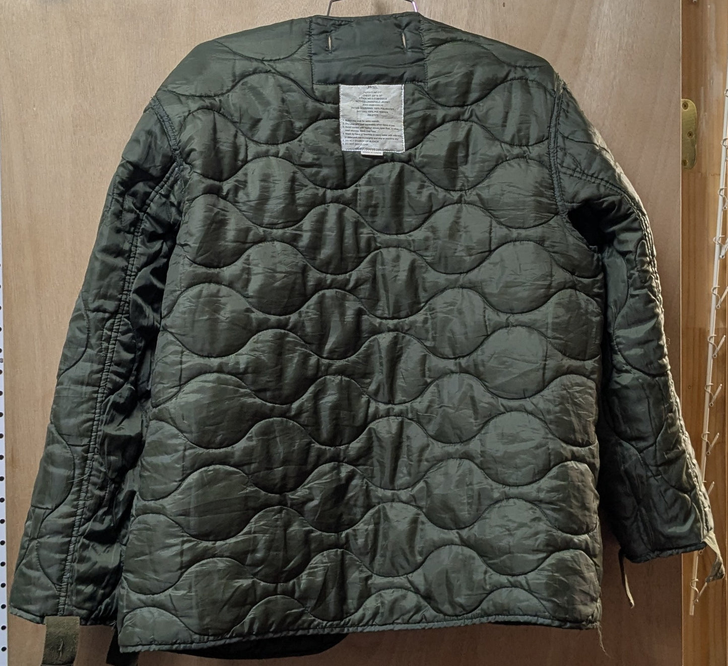 Rothco Woobie Field Jacket Liner OD Green Small (DB2-26Apr46)