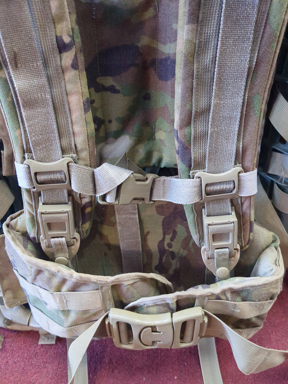 Puhalski MAIL-IN -  "SFAS" OCP Large Molle II Ruck w/ The Gibson Configuration w/ Name Tape & Cat Eyes (SFAS) 2026-03)
