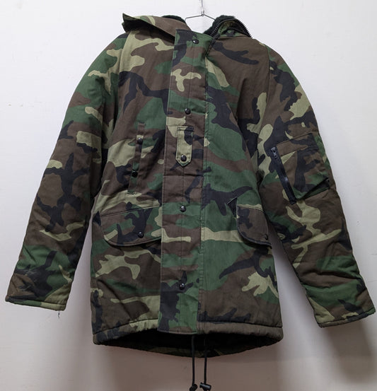 Dakota Outerwear Insulated Parka/Bibb Overalls Woodland BDU (ca01-25MAR63)