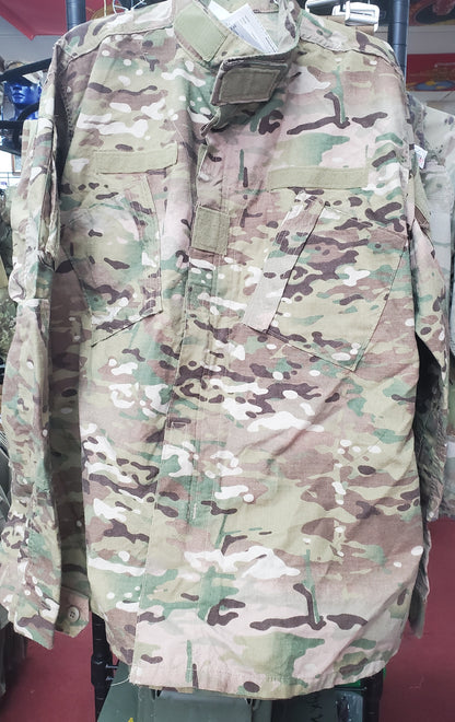 NOS US Army LARGE LONG Multicam Flame Resistant Frac Uniform Top Shirt (fc04-NWT-MC-LL-T)