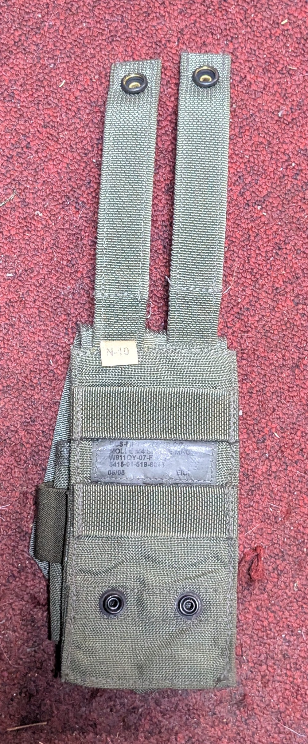 Molle M4 Single Mag Pouch RCS-MP1-M4/2-MS-GG (26Feb81)