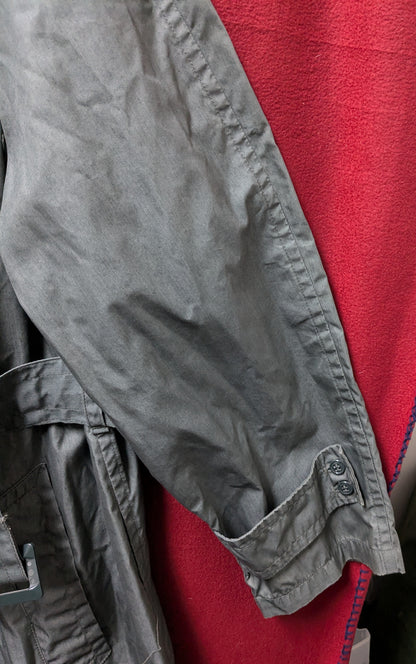Raincoat, Man's, Cotton and Nylon, Quarpel Army Green 274 (CB09-25APR26)