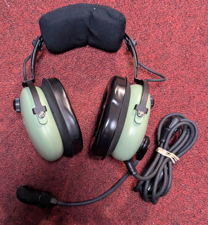 NOS David Clark H8530 Pro-Audio Headset Dual Volume Controls (FA5-25Nov39)