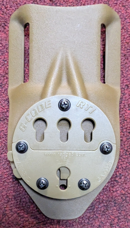 GCA30 RTI Duty Mount Belt Slide Coyote (DC8-25Sep21)