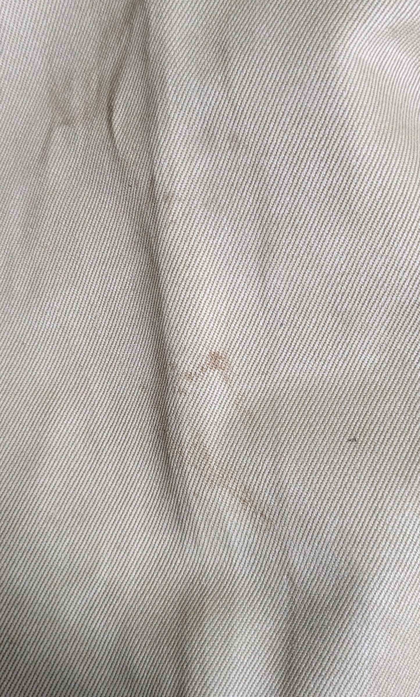Vintage US Military Short Sleeve Khaki Button Down Med (FB15-26Feb70)