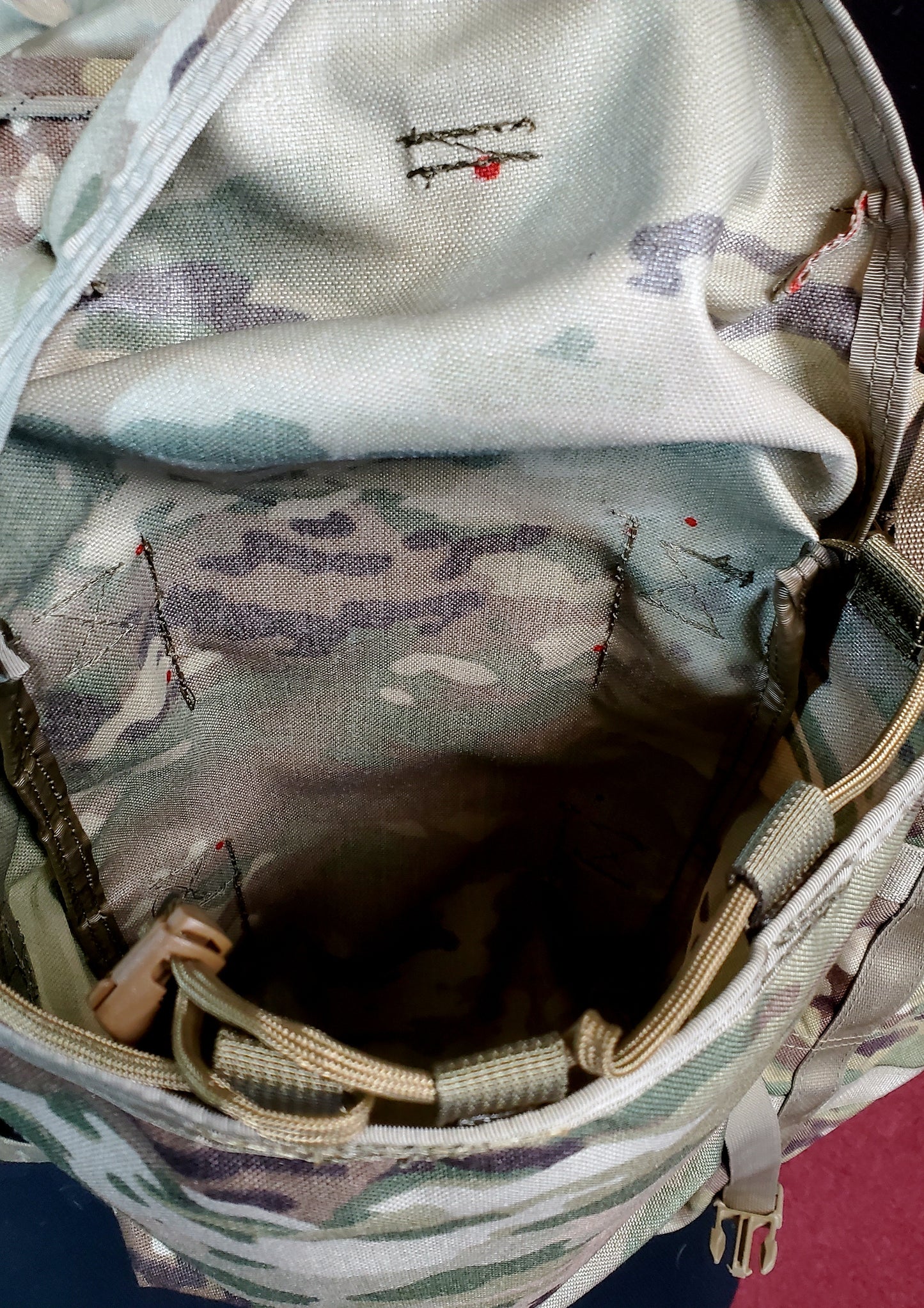 Set of Custom OCP Mil-Spec Molle Sustainment Pouches for Large Ruck Molle 2 (GTT-SS)