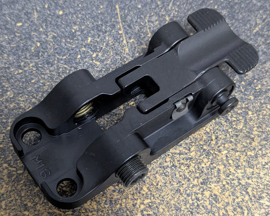 M16-A2 Front Mounting Bracket Black (AB14-25Dec23)