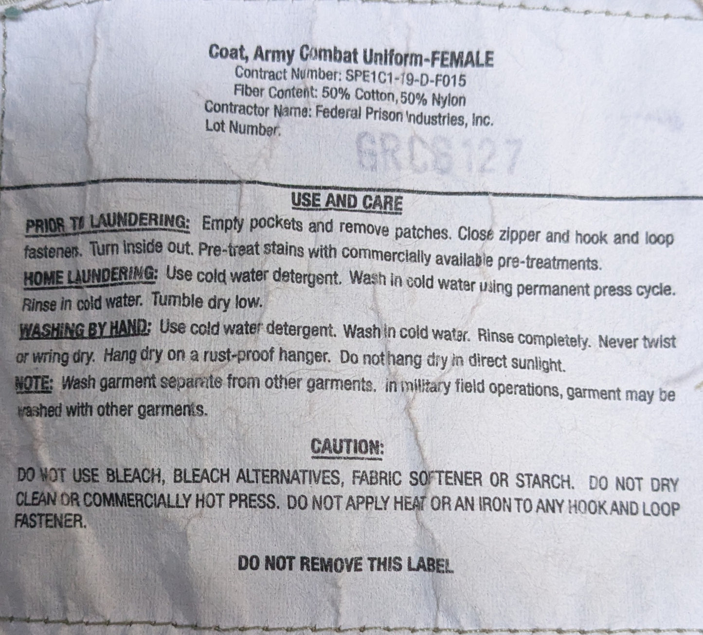 Female ACU Coat Multicam OCP 39L (AA05-26May33)