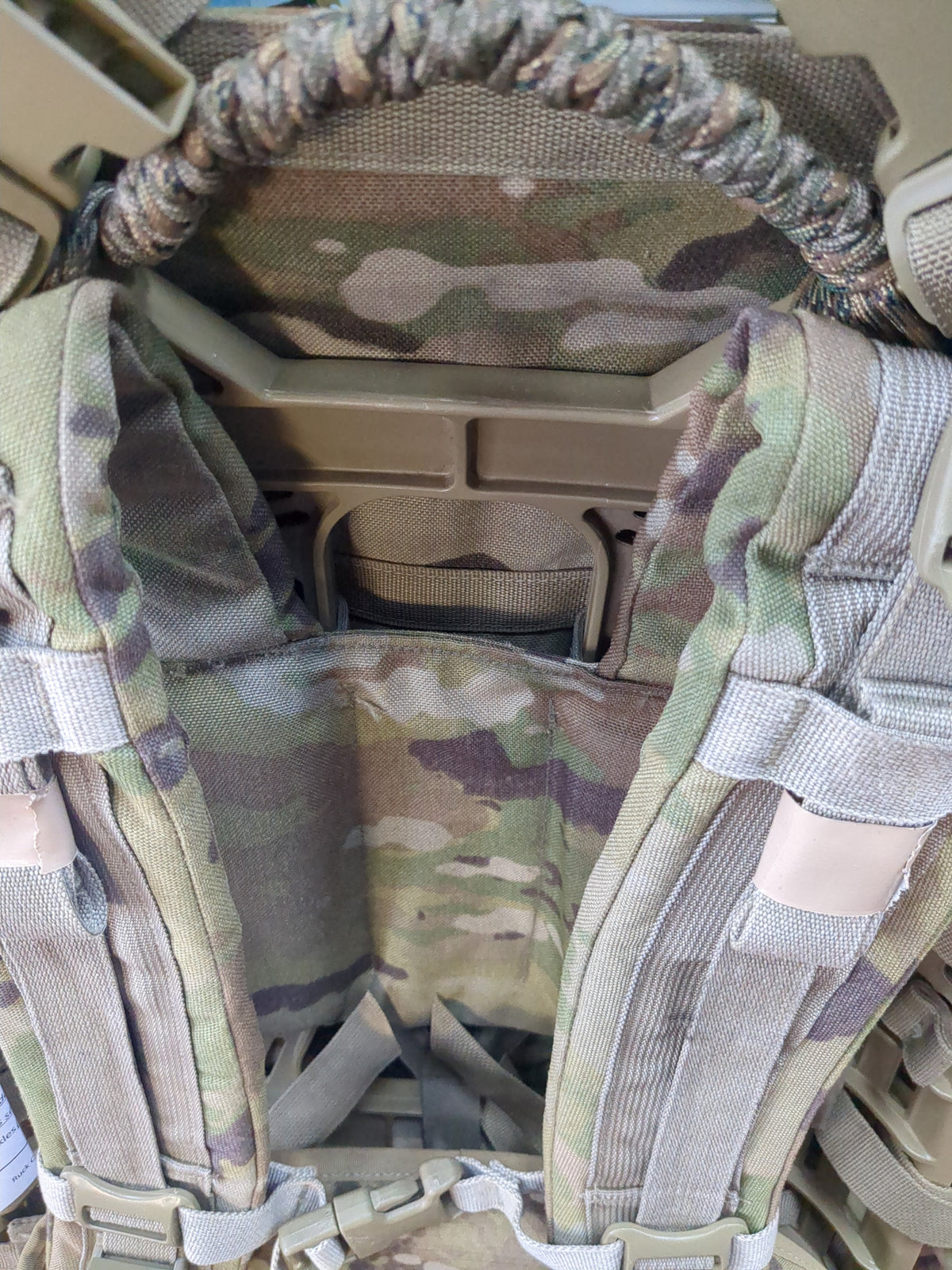 Laspira MAIL-IN - v.12 "Ranger Ready" OCP Large Molle II Ruck w/ The Gibson Configuration w/ Name Tape & Cat Eyes (V12 2026-03)