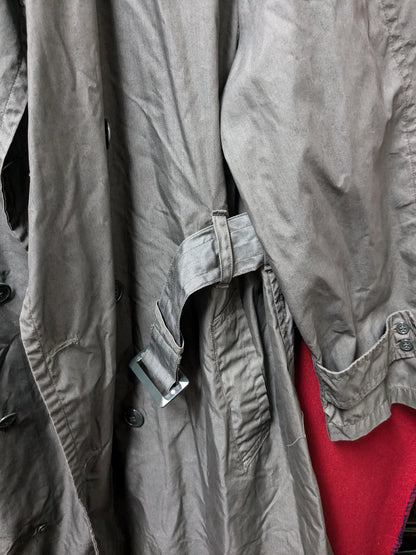 Raincoat, Man's, Cotton and Nylon, Quarpel Army Green 274 (CB09-25APR26)