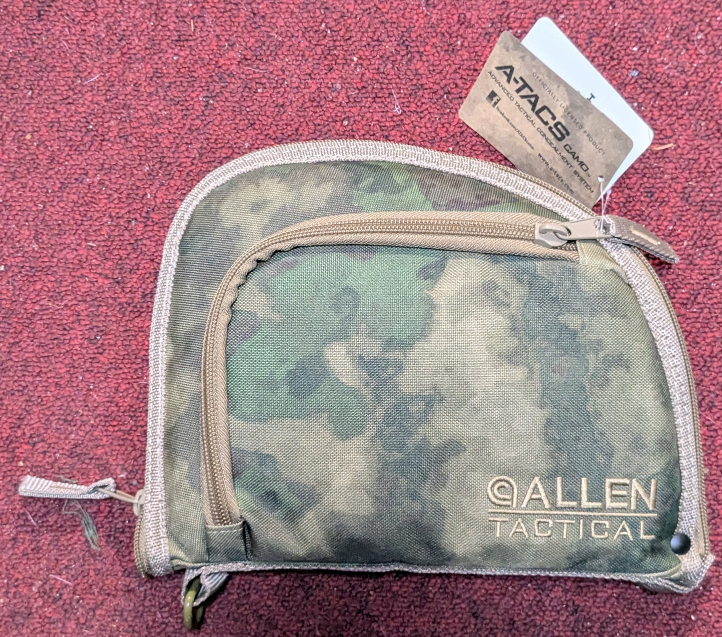 NWT Allen Tactical Autofit Handgun Case Woodland (FB3-26Mar25)