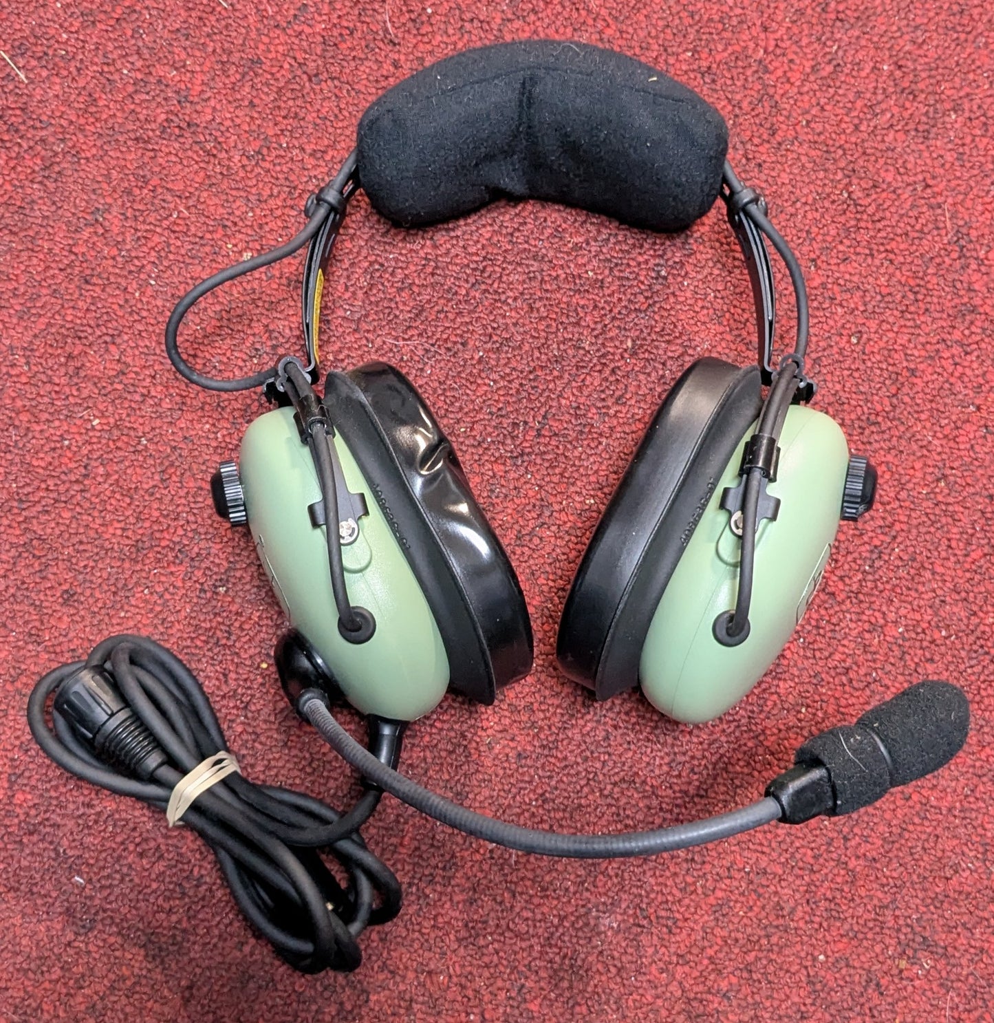 NOS David Clark H8530 Pro-Audio Headset Dual Volume Controls (FA5-25Nov39)