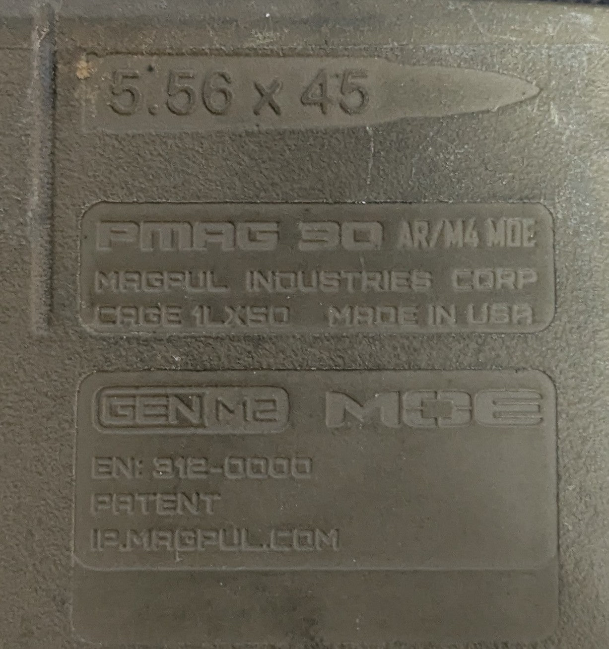 PMAG 30 Gen M2 M4/AR15 Magazine (CA4-26Apr42)