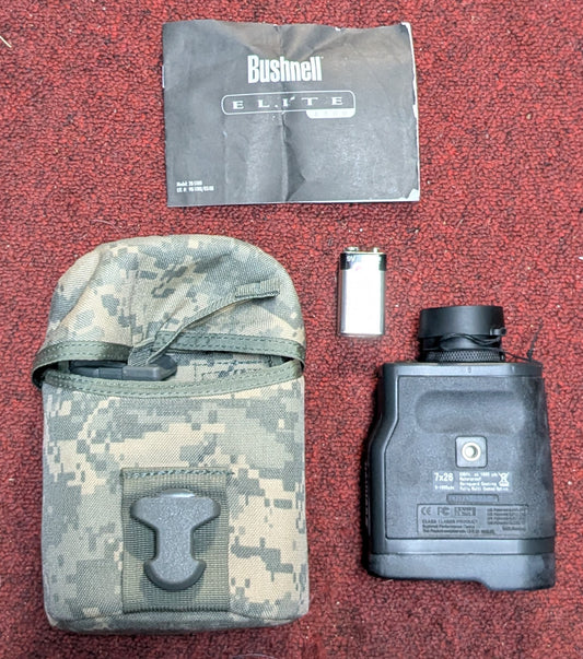 Bushnell Elite 1500 w/Carrying Case ACU (FA6-25Nov37)