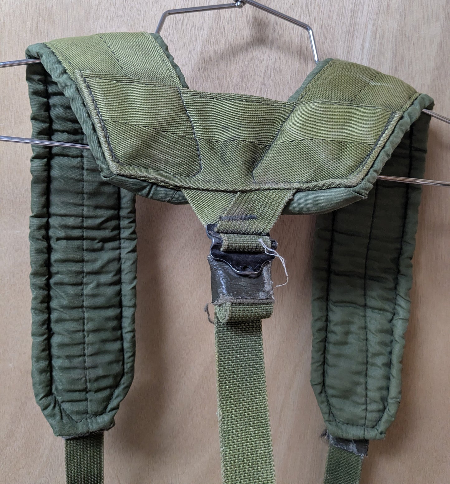 OD Pistol Web Belt w/Suspender Harness (26Jun02)